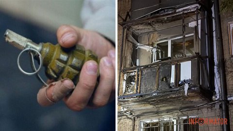 Посварився з власником квартири та кинув гранату на балкон: що відомо про вибух у Кам’янському