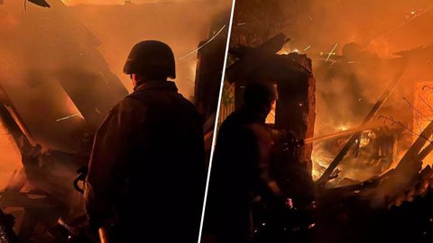 У Дніпропетровській області у пожежі в житловому будинку згоріла людина
