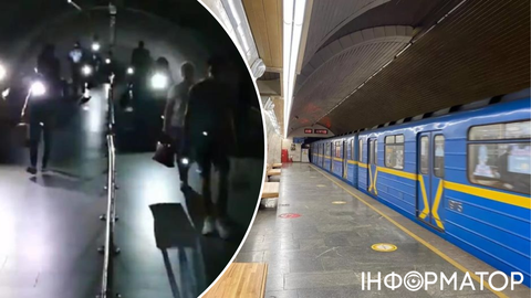 У метро Києва різко зникло світло після відбою тривоги: але потяги курсують - відео