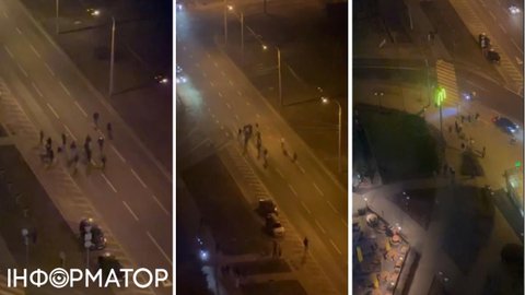 Махалися просто посеред проспекту біля метро Мінська: у Києві сталася масштабна бійка