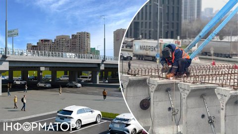 Ремонтувати шляхопровід біля метро Осокорки будуть до листопада 2026 року