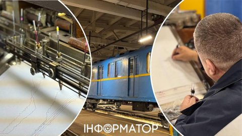 У київському метро розповіли про диво-вагон, що має самописець на борту