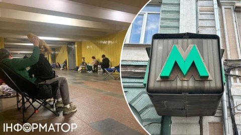 Кияни масово скаржаться, що їх не пускали в укриття до метро під час атаки