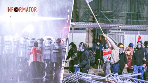 У Грузії після сфальшованих виборів розігнали Майдан: учасники будуть покарані