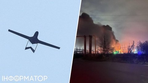 ТЕЦ, НПЗ та електропідстанція: дрони вночі налетіли на об'єкти у РФ