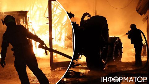 Нічна атака на Дніпро: росіяни вдарили по підприємству, спалахнула пожежа