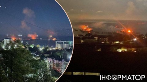 В Туапсе дрони розвалили російський танкер та нафтоналивний термінал: дим від пожеж - до неба