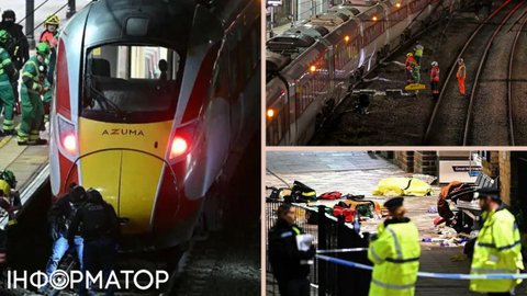 В поезде Донкастер - Лондон произошла ужасная резня: люди выбегали из вагонов с криками, залитые кровью