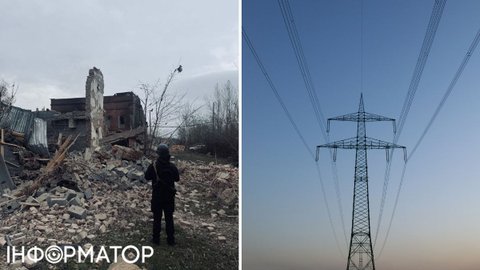 По всій Донеччині немає світла через масовані удари росіян — ОВА