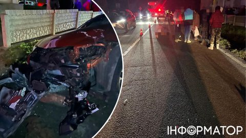 В Ивано-Франковской области судья на Lexus сбила двух пешеходов: один погиб