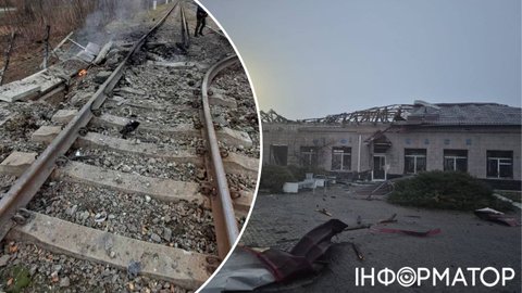 Через атаку РФ пошкоджено залізничну інфраструктуру, поїзди на сході рухаються із затримками