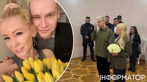 Шаман та кіберстукачка Мізуліна одружилися у шматті від бренду Ів Сен-Лоран, який у РФ під забороною