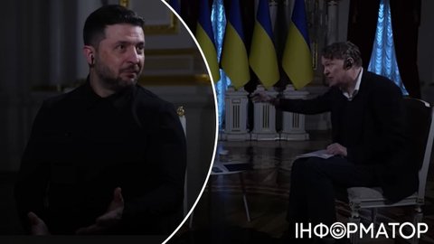 Наше життя: під час інтерв’ю Зеленського з іноземним журналістом у Києві двічі зникало світло