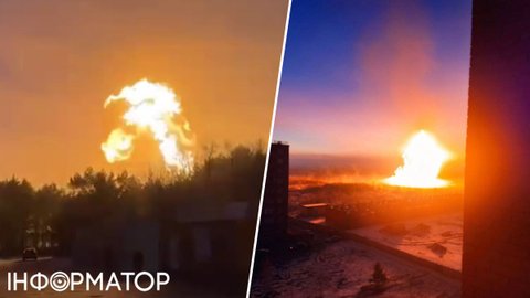 Під Омськом вибухнув магістральний газопровід: масштаби пожежі вражають