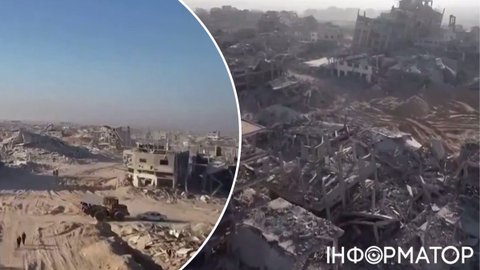Газа виглядає як Бахмут та Покровськ: AP зняло шокуюче відео наслідків ударів Ізраїля
