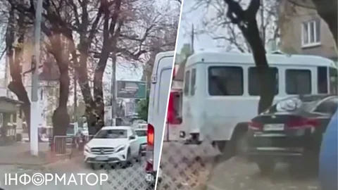 Такий чудовий стрибок… Йому б ДШВ! В мережі обговорюють ефектну втечу мобілізованого з бусу ТЦК в Одесі - відео