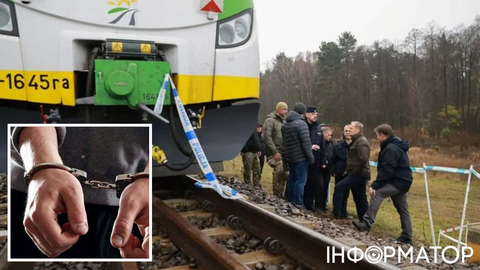 В Польше задержан украинец за подрыв на железной дороге у границы: зовут Владимир