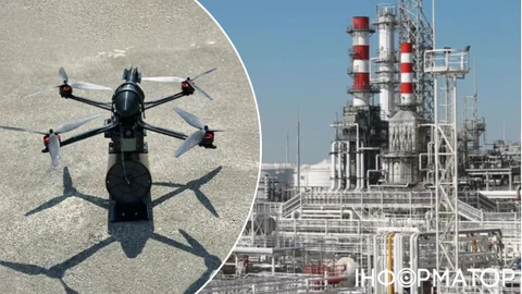 Дрони атакували РФ: у Слов’янську-на-Кубані палав нафтопереробний завод