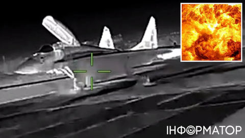 У Криму дронщики ГУР знищили російський МіГ-29 та радар Іртиш