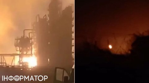 На Росії уражено Рязанський НПЗ та великий металургійний комбінат в Алчевську - офіційно
