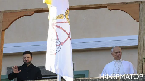 Зеленський зустрівся з Папою Римським Левом XIV