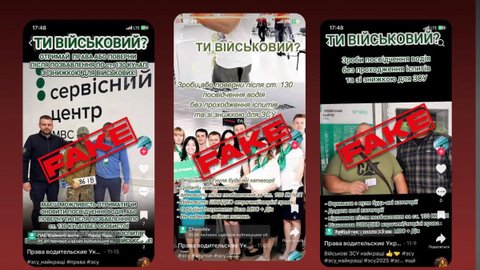 Шахраї використовують фото військових, щоб продавати фейкові водійські права через TikTok - Кіберполіція