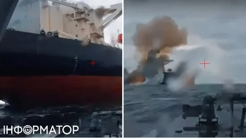 СБУ атаковала еще один танкер теневого флота России в Черном море