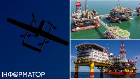 СБУ в третий раз через неделю ударила по нефтяным платформам РФ в Каспийском море