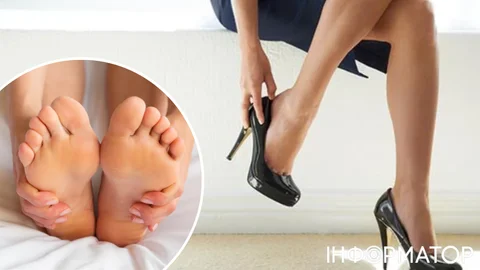 3D-сканер вперше показав, що буде, якщо весь час носити взуття на підборах