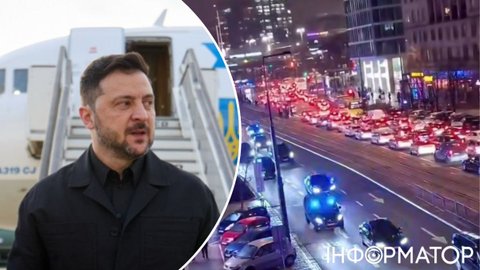 Зеленський у Варшаві: кортеж президента з десятків автівок вразив поляків - це обговорюють у соцмережах