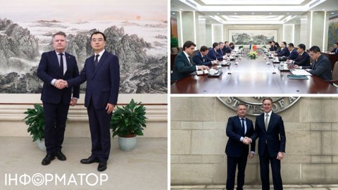 Замголови МЗС Кислиця - у Китаю: обговорив план завершення війни
