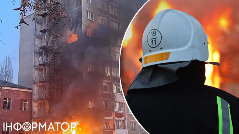 У Святвечір дрон РФ влучив у багатоповерхівку в Чернігові