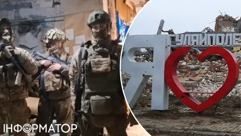 РФ записали видео с пункта управления батальона 106 бригады в центре Гуляйполя: технику и документы бросили во время бегства