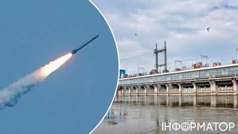 Россия ударила ракетой по Каневу, где расположена большая ГЭС