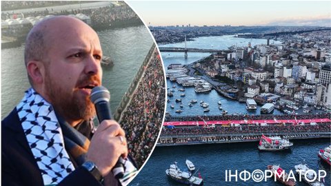 Новий рік в Туреччині почався з вражаючого за масштабом мітингу проти Ізраїлю