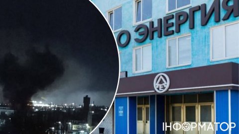 В Липецкой области РФ после атаки дронов горит завод Энергия