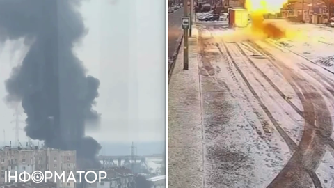 Після удару Шахеда майже у центрі Дніпра спалахнула пожежа