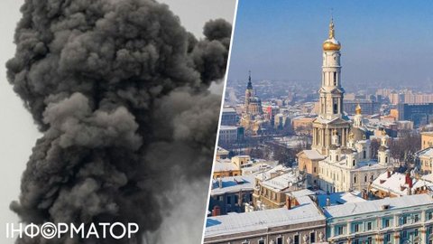 Харків, як і Дніпро, під обстрілом посеред дня: там палає цілий квартал