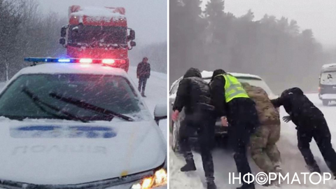 Погодный апокалипсис в Украине: В МВД рассказали, сколько еще метели и ледяной дождь будут делать дороги опасными