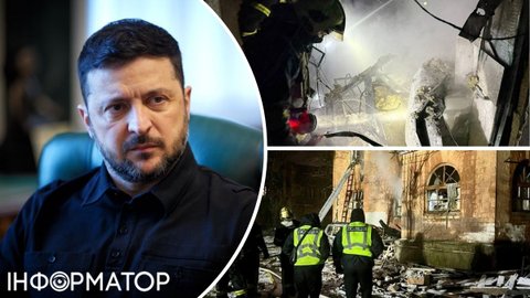 1100 дронів, 890 КАБів та 50 ракет за тиждень: цинічний російський терор саме проти людей – Зеленський