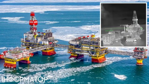 Ураження бурових платформ Лукойл на Каспії: ССО показали вражаюче відео