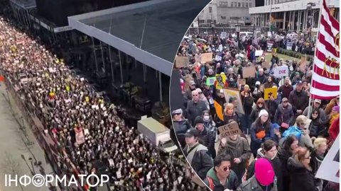 У Нью-Йорку вулиці перекрили через протести проти Трампа: кількість мітингарів вражає