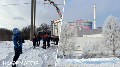 МАГАТЭ сообщило о возобновлении резервного питания Запорожской АЭС