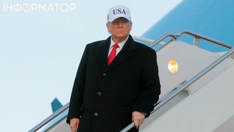 Трамп не долетів до Давосу через несправний літак та повернувся до США - CNN