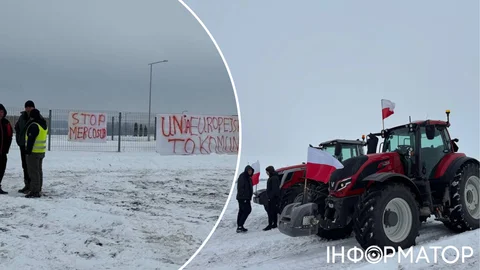 Польские фермы снова устроили забастовку на границе с Украиной