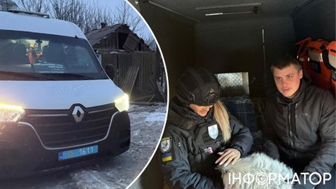 З Сумщини евакуювали собаку та кота разом з власником: їхній будинок знищили КАБи