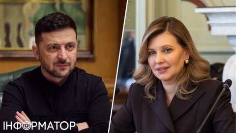 Зеленский вместе с первой леди прибыли в Вильнюс