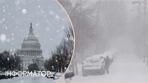 Сніговий шторм вирує у США: скасовані тисячі авіарейсів, понад мільйон людей - без світла