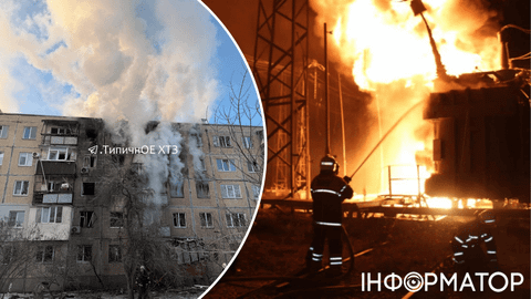 Росія поцілила по п'ятиповерхівці та найбільшій ТЕЦ у Харкові: у місті оголошено надзвичайну ситуацію