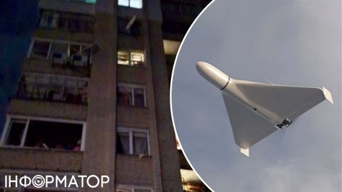 Удар дрона по Сумах: пошкоджено багатоповерхівку та автомобілі